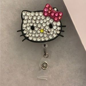 Hello Kitty Bling Badge Reel